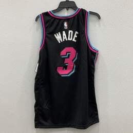 NWT Nike Mens Multicolor Miami Heat Dwyane Wade #3 Basketball Tank Top Jersey L alternative image