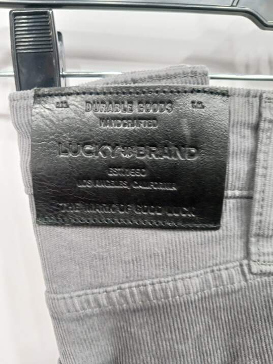 Lucky Brand Men's Gray Jeans Size 32x32 NWT image number 2