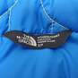 The North Face Blue Full Zip Puffer Floral Quilt Jacket Women's S/P image number 3