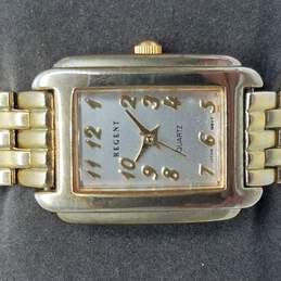 Regent Gold Tone Vintage Tank Watch