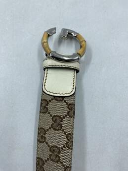 Authentic Gucci Brown Belt - Size One Size alternative image
