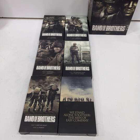 Bundle of "Band Of Brothers" And "John Wayne Collection II" VHS Tape Sets image number 4