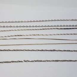 C.I. G BGF Sterling Silver Assorted Pendant Necklace & Chain Bundle 4pcs alternative image