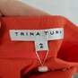 Trina Turk Orange Cotton Blend Short WM Size 2 NWT image number 3