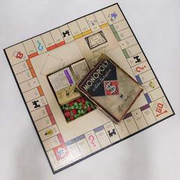 Early MONOPOLY Game-Parker Brothers-"Trade Mark" Black Box-Old Style