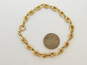 14K Yellow Gold Fancy Link Chain Bracelet 14.5g image number 6