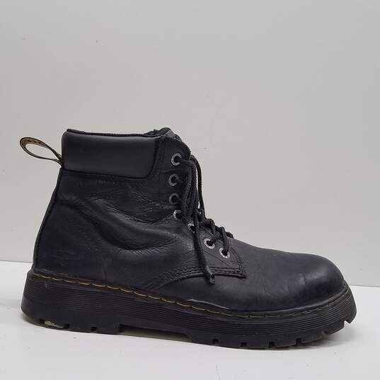 Dr Martens Leather Workwear Steel Toe Boots Black 12 image number 1