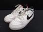 Nike Court Borough 2 SE Youth White Very Berry Sneakers Size 5Y image number 1