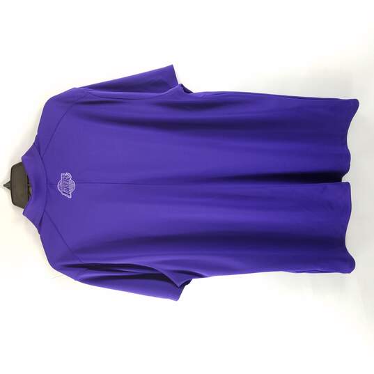 Nike Golf Men Purple Polo Shirt XL image number 2