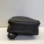 Beverly Hills Polo Club Black PU Small Zip Backpack Bag image number 3