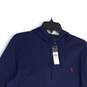 NWT Polo Ralph Lauren Mens Blue Long Sleeve Hooded Pullover T-Shirt Size Medium image number 3
