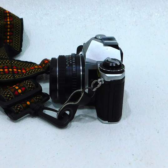 Asahi Pentax ME 35mm Film Camera w/ 2 Extra Lens & Flash image number 6