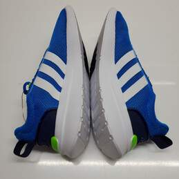 ADIDAS RACER TR21 (PS KIDS) BLUE/GREEN GV7828 SIZE 2 w/ TAG alternative image