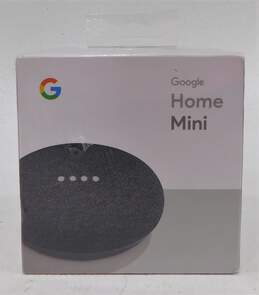 Sealed Google Home Mini Smart Assistant Speaker Charcoal