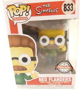 Simpsons Funko Pop Figures IOB Ned Flanders Special Edition Burns Chief Wiggum alternative image