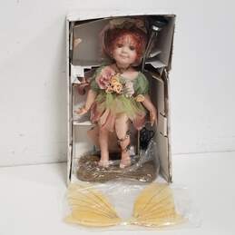 Heirloom Porcelain Fairy Doll Table Top Lamp Limited Ed.