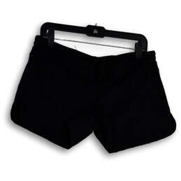 NWT Womens Black Fun Sun Flat Front Drawstring Swim Shorts Size Medium alternative image