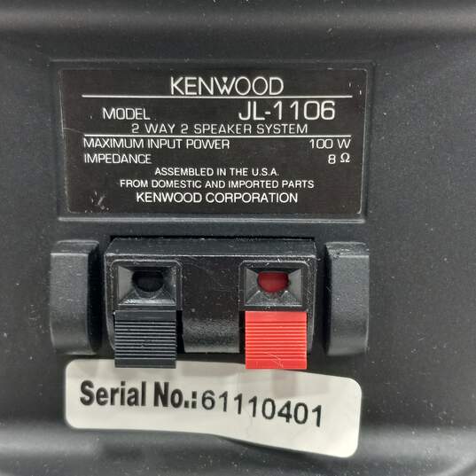 Kenwood JL-1106 Speakers 2pc Set image number 6