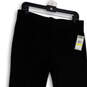 NWT Womens Black Mid Rise Elastic Waist Activewear Ankle Leggings Size M image number 3