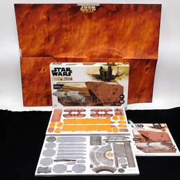 Star Wars The Mandalorian Razor Crest & Sandcrawler Set Paper Model Kit