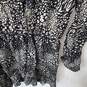 Joie Women's Black and White Viscose Dress Size XS Saks Fifth Avenue NWT image number 2