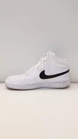 Nike Court Vision Next Nature Mid White, Black Sneakers DN3577-101 Size 6.5 alternative image