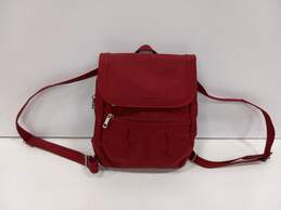 Travelon Red Backpack Purse