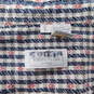 Valentino Red White Blue Check Cotton Button Up image number 4