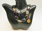 Sally C 925 Sterling Silver Chunky Agate Necklace 100.0g image number 4