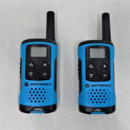 Motorola Talkabout T100TP 2Way Radio 22 Ch. Walkie Talkie 16 Mile 2 Units WORKS
