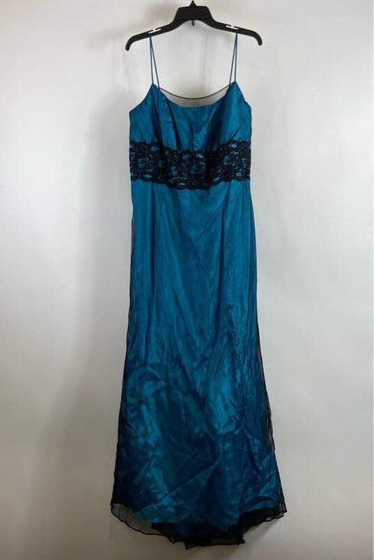 Zum Zum By Niki Livas Blue Formal Dress - Size 14 image number 1