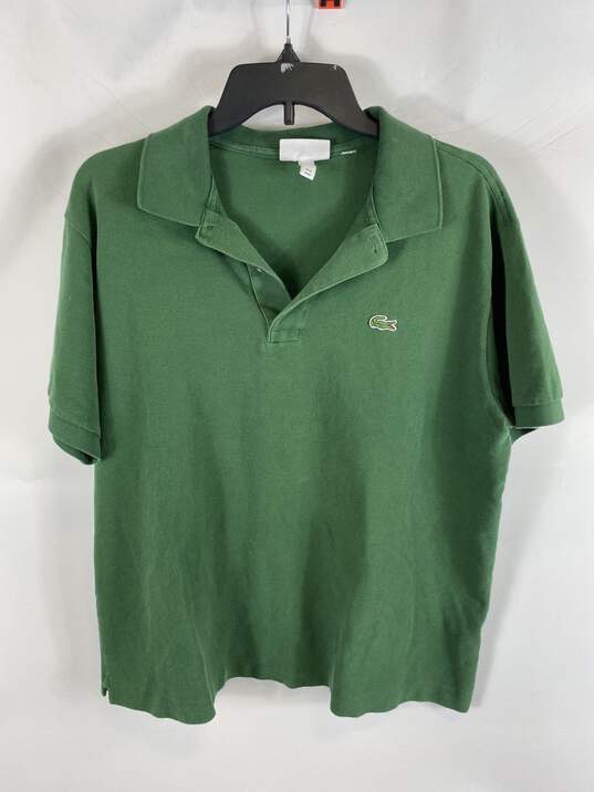 Lacoste Men Green Polo Shirt XL image number 1