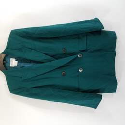 Hugo Buscati Womens Green 2 Piece Skirt Suit S6