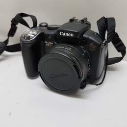 Canon PowerShot S5 IS 8.0MP 12x Zoom Flip Screen Compact Digital Bridge Camera