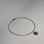 Designer ALM SoHo Gold-Tone Neck Wire Hole Collar Choker Necklace image number 3