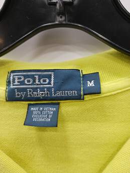 Polo by Ralph Lauren Men's Lemon Yellow Polo Shirt Size M alternative image