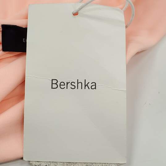Bershka Women Orange One Shoulder Top L NWT image number 4