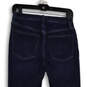 Womens Blue Denim Medium Wash 5-Pocket Design Skinny Leg Jeans Size 26 image number 4