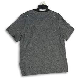 NWT Nike Mens Gray Dri-Fit Crew Neck Short Sleeve Running Pullover T-Shirt Sz XL alternative image