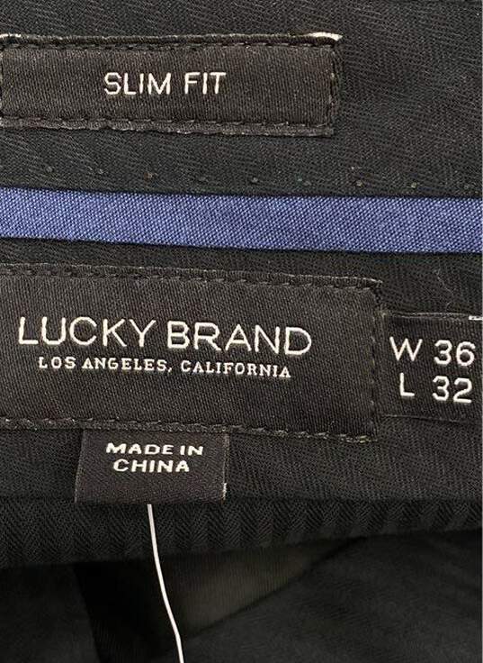Lucky Brand Men Black Dress Pants 36 X 32 NWT image number 3