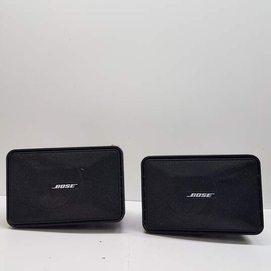 Set of 2 Bose Model 101 Series II Music Monitor Speakers