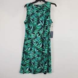 Tommy Hilfiger Women Black/Green Dress Sz10 NWT