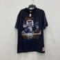 NWT Mens Blue Graphic Print Crew Neck Short Sleeve Pullover T-Shirt Size L image number 1
