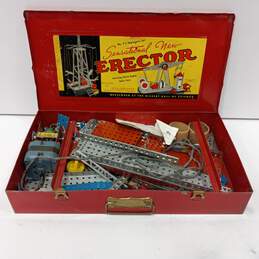 Vintage Erector No. 7.5 Engineer's Set In Case