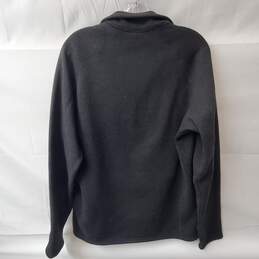 Patagonia Black Fleece Zip Up Jacket Size L alternative image