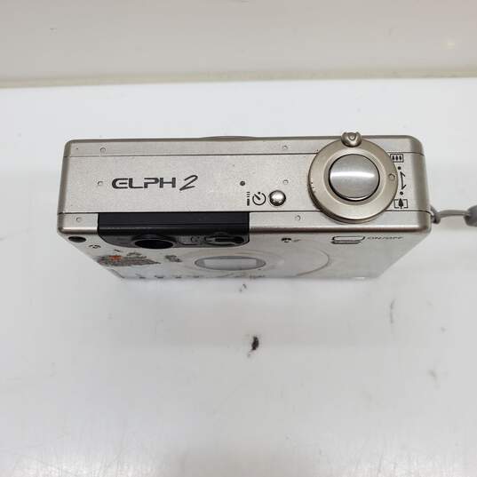 Canon ELPH 2 IXUS II APS Film Camera Silver image number 3