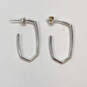 Designer Kendra Scott 925 Sterling Silver Fashionable Hoop Earrings image number 3