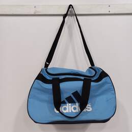 Adidas Blue Duffle Gym Bag