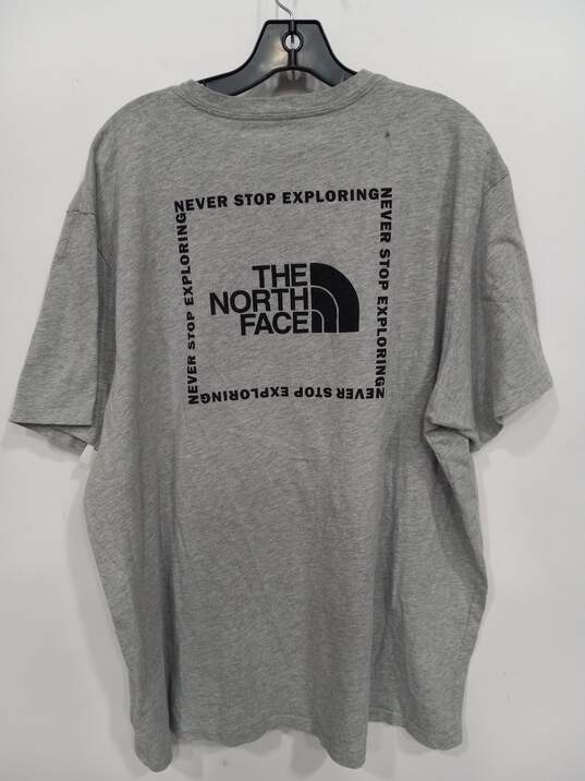 The North Face Men's Gray T-Shirt Size XXL image number 2