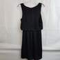 Madewell Luminous Overlay Black Dress Size 2 image number 2